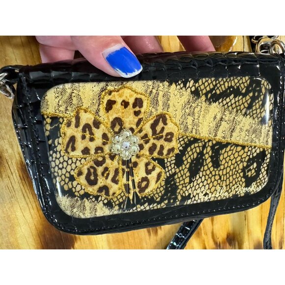 Debbie Brooks NY Handbag SML Organizer Wristlet Evening Bag City Formal Classic - Picture 7 of 12